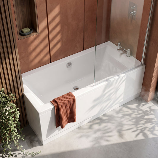 Fairford Onero Pro Reinforced 1700 x 700mm Double Ended Straight Bath