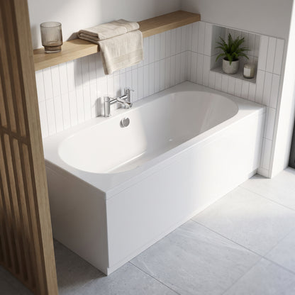 Fairford Ordo Pro Reinforced 1700 x 700mm Double Ended Straight Bath