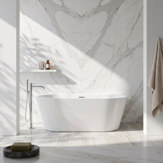 Fairford Brescia 1500 x 750 x 575mm Freestanding Bath