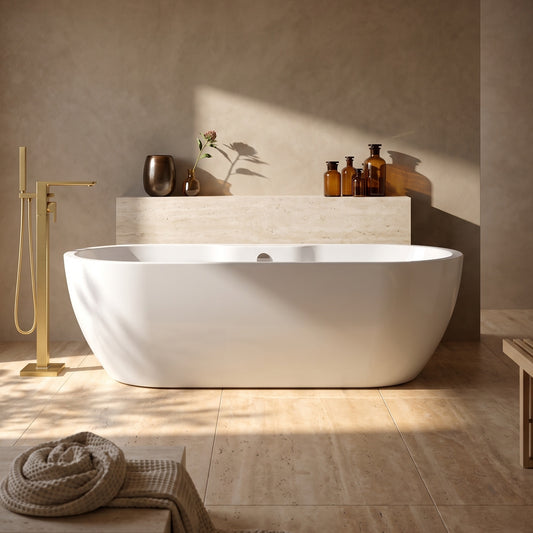Fairford Bergamo 1800 x 750 x 580mm Freestanding Bath