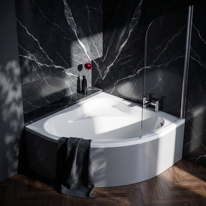 Fairford 1450 x 950mm LH Corner Bath