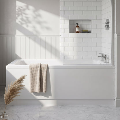 Fairford Hexam Single Ended Traditional Straight Bath-1700 x 700mm