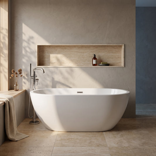 Fairford Palermo 1500 x 780 x 590mm Freestanding Bath