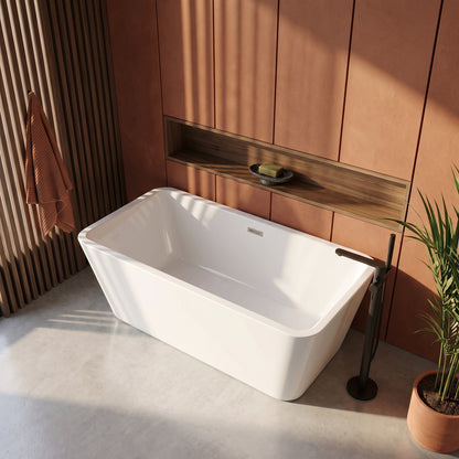 Fairford Torino 1615 x 720 x 580mm Freestanding Bath