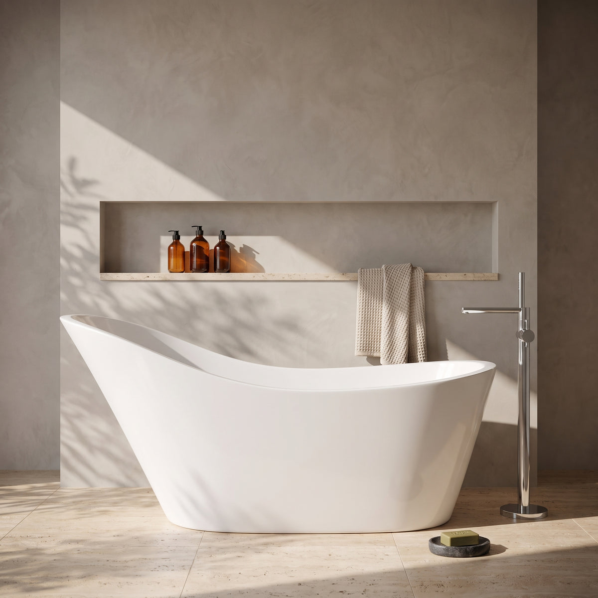 Fairford Verona 1600 x 750 x 720mm Freestanding Bath