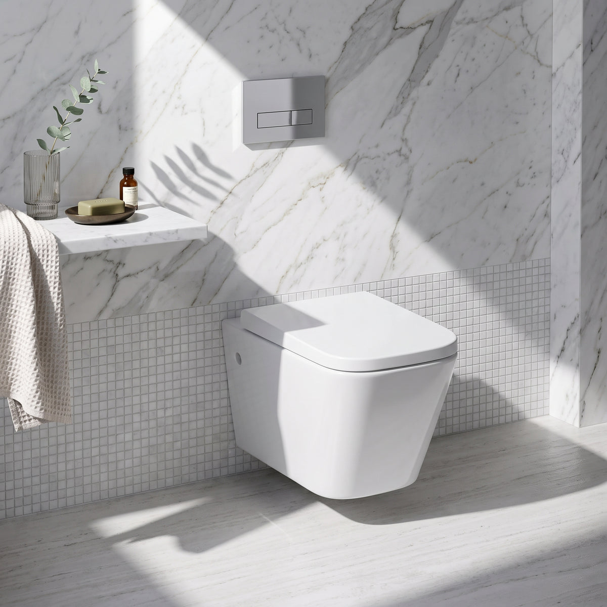 Fairford Loren Pro Wall Hung Toilet with Seat