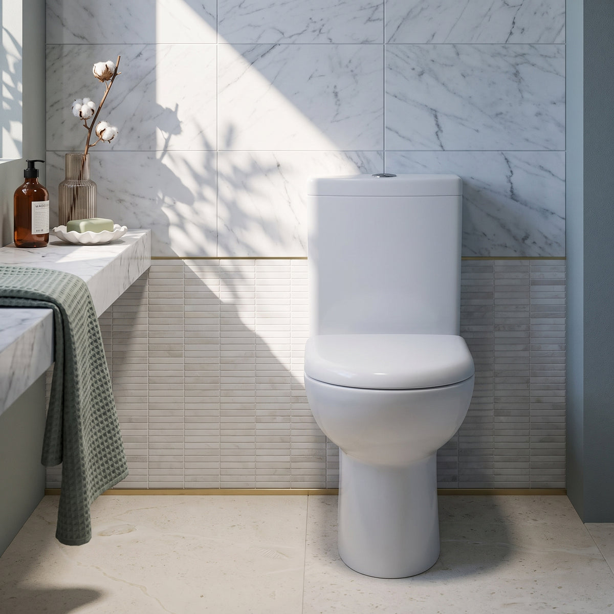 Fairford Kingsly Compact Close Coupled Toilet