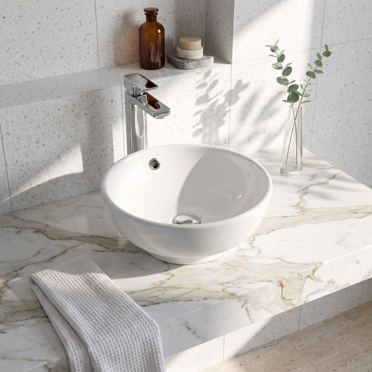 Fairford 420mm Round Counter Top Vessel