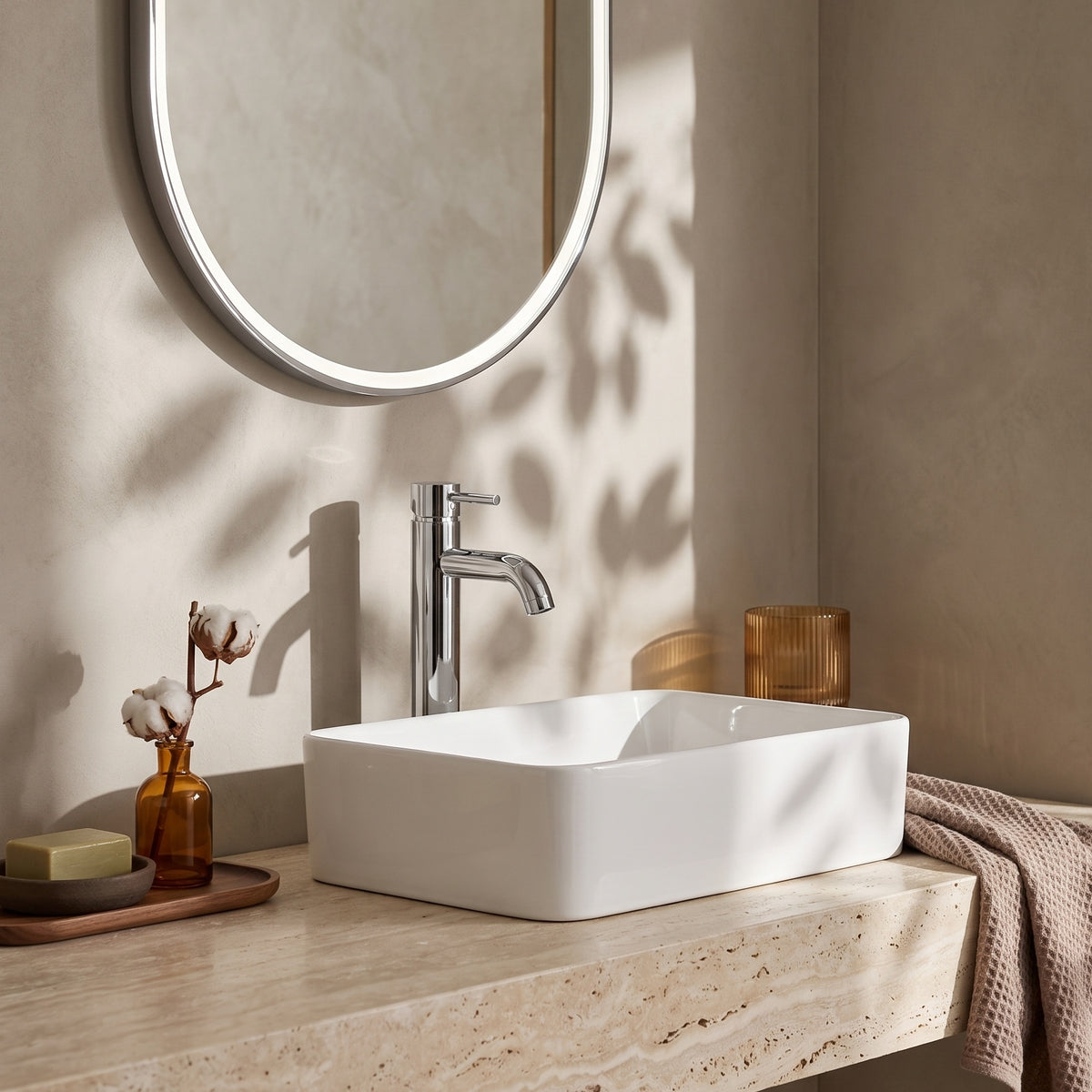 Fairford Finesse 0TH, 465 x 235 x 120mm Rectangular Vessel