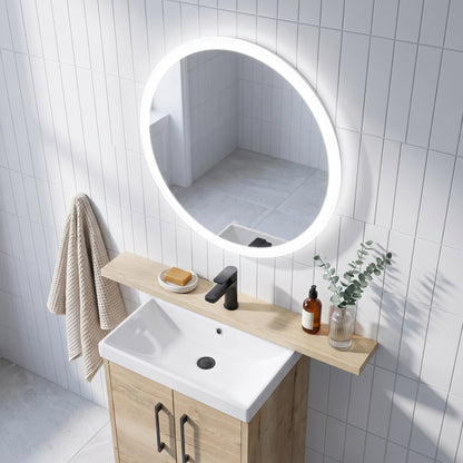 Fairford Lunar Led Mirror - 600mm Wide