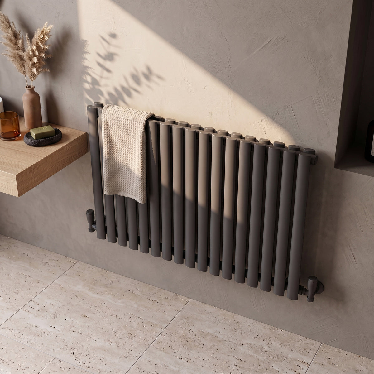Fairford Apex Anthracite Designer Radiator 600mm X 1121mm