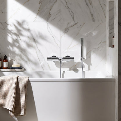 Fairford Aarton Wall Mounted Thermostic Bath Shower Mixer