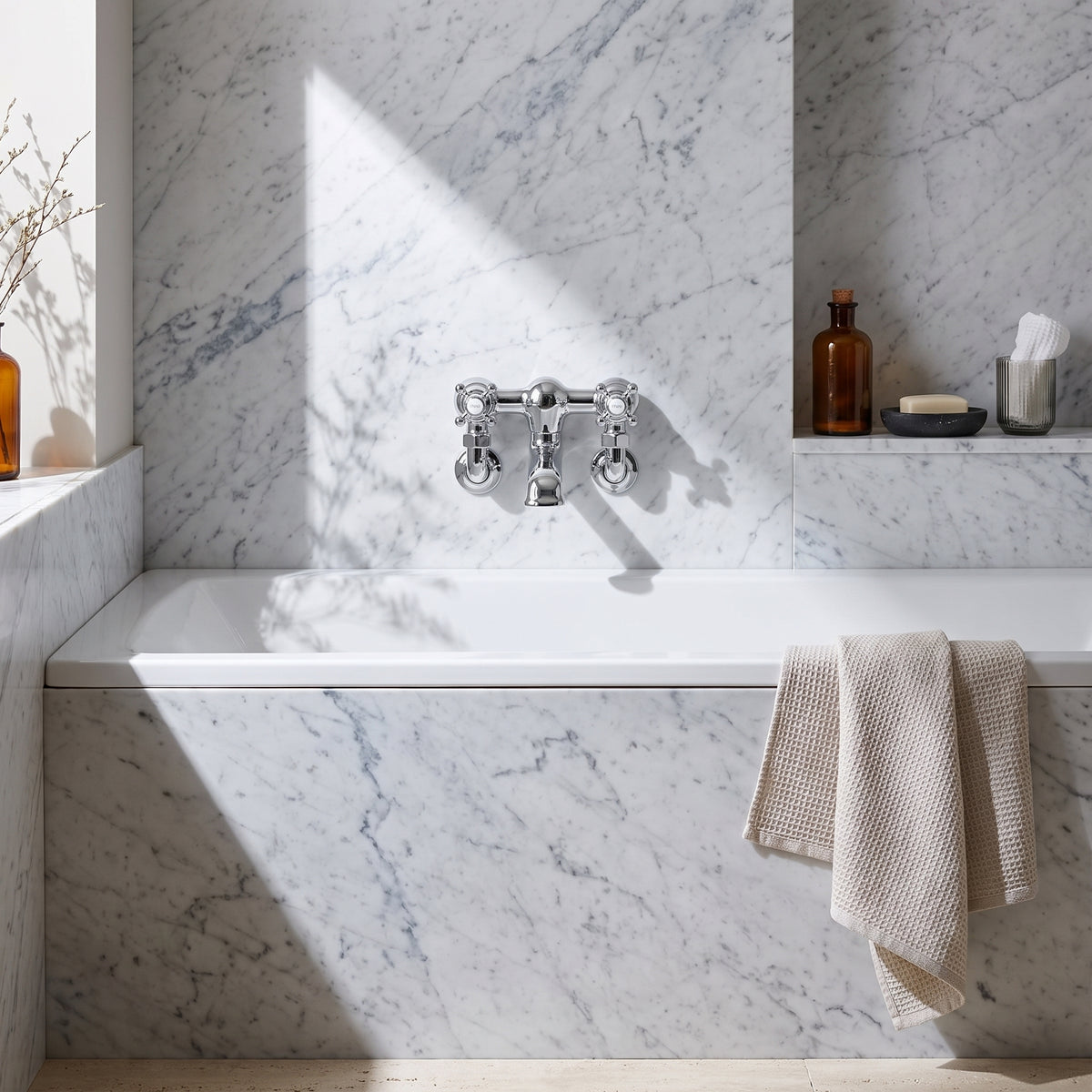 Fairford Winchester Pro Wall Mounted Bath Shower Mixer