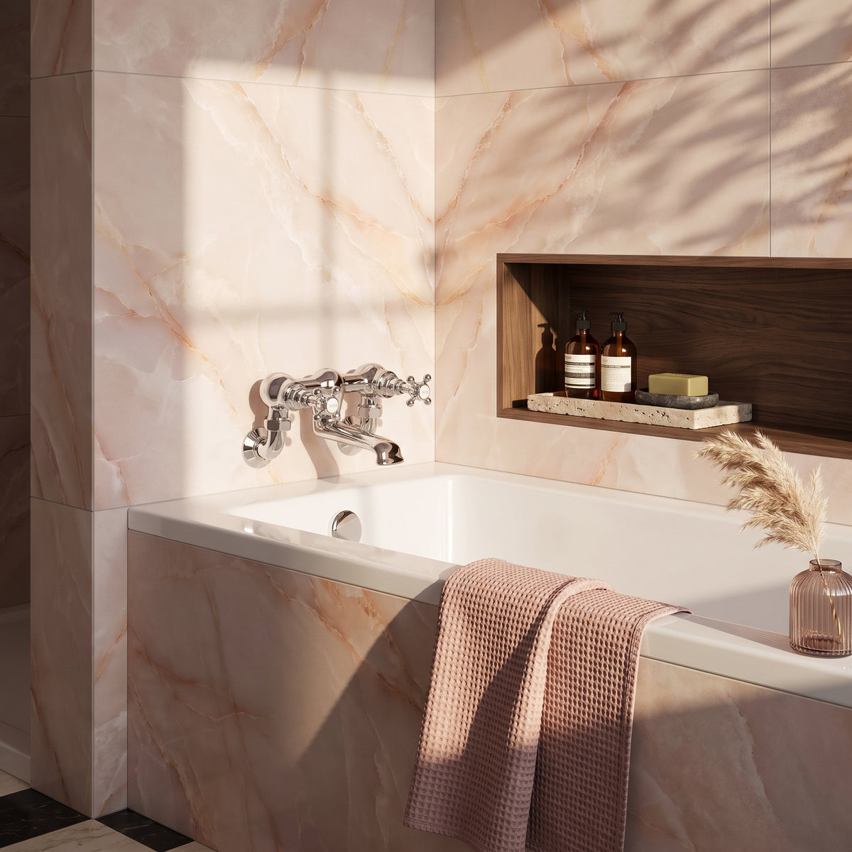 Fairford Winchester Pro Wall Mounted Bath Shower Mixer