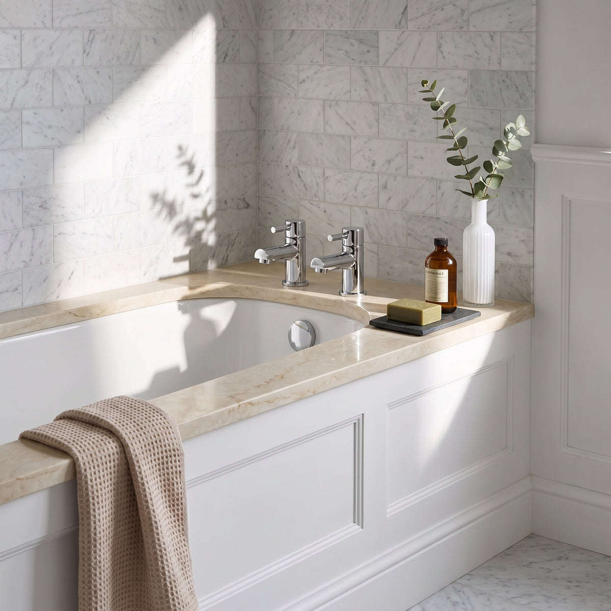 Fairford Nuro Bath Pillar Taps