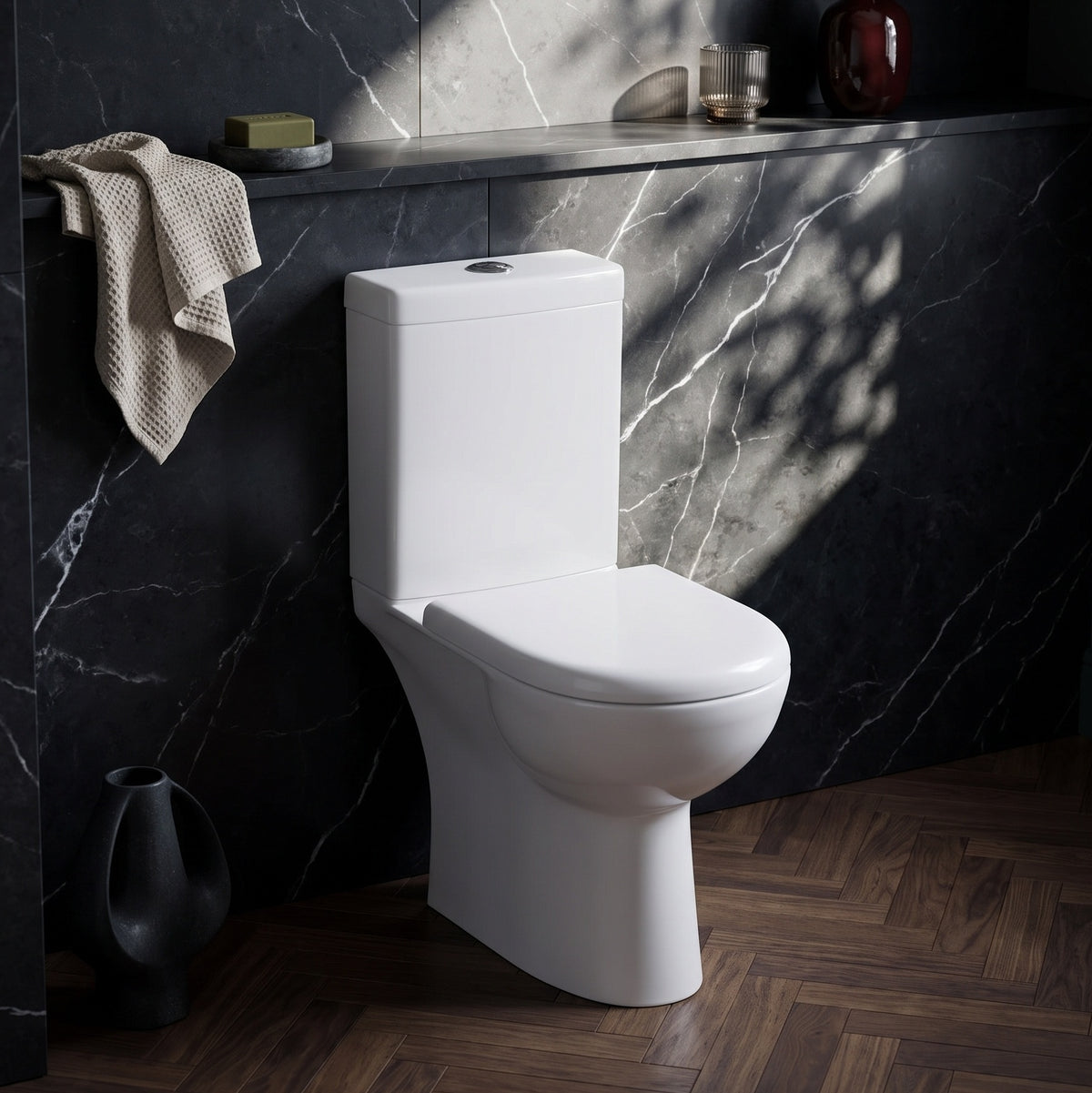 Fairford Kingsly Compact Close Coupled Toilet