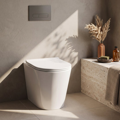 Fairford Handel Pro Back To Wall Toilet, Rimless