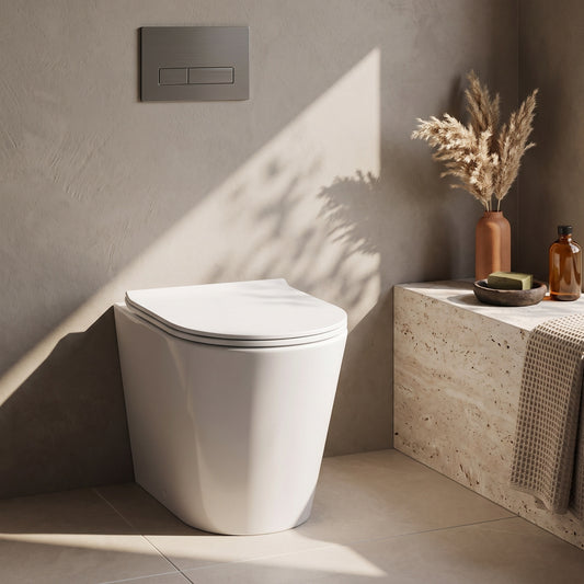 Fairford Handel Pro Back To Wall Toilet, Rimless