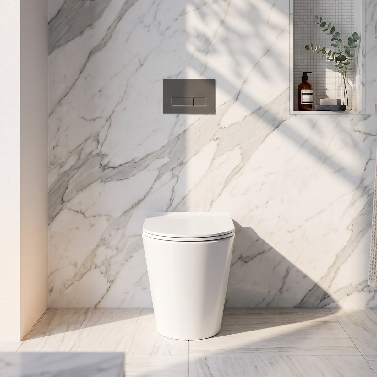 Fairford Handel Pro Back To Wall Toilet, Rimless