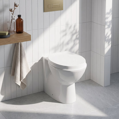 Fairford Tiber Back To Wall Toilet with Soft Close Seat