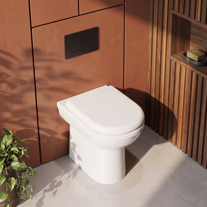 Fairford Hora Comfort Height Back To Wall Toilet