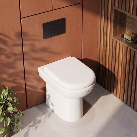 Fairford Hora Comfort Height Back To Wall Toilet