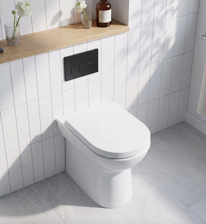 Fairford Kingsly Comfort Height Back To Wall Toilet