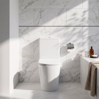 Fairford Handel Pro Close Coupled Toilet with Sandwich Seat
