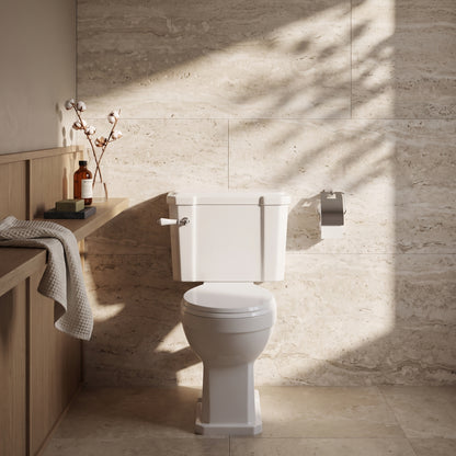 Fairford Hexam Close Coupled Toilet, excludes Seat