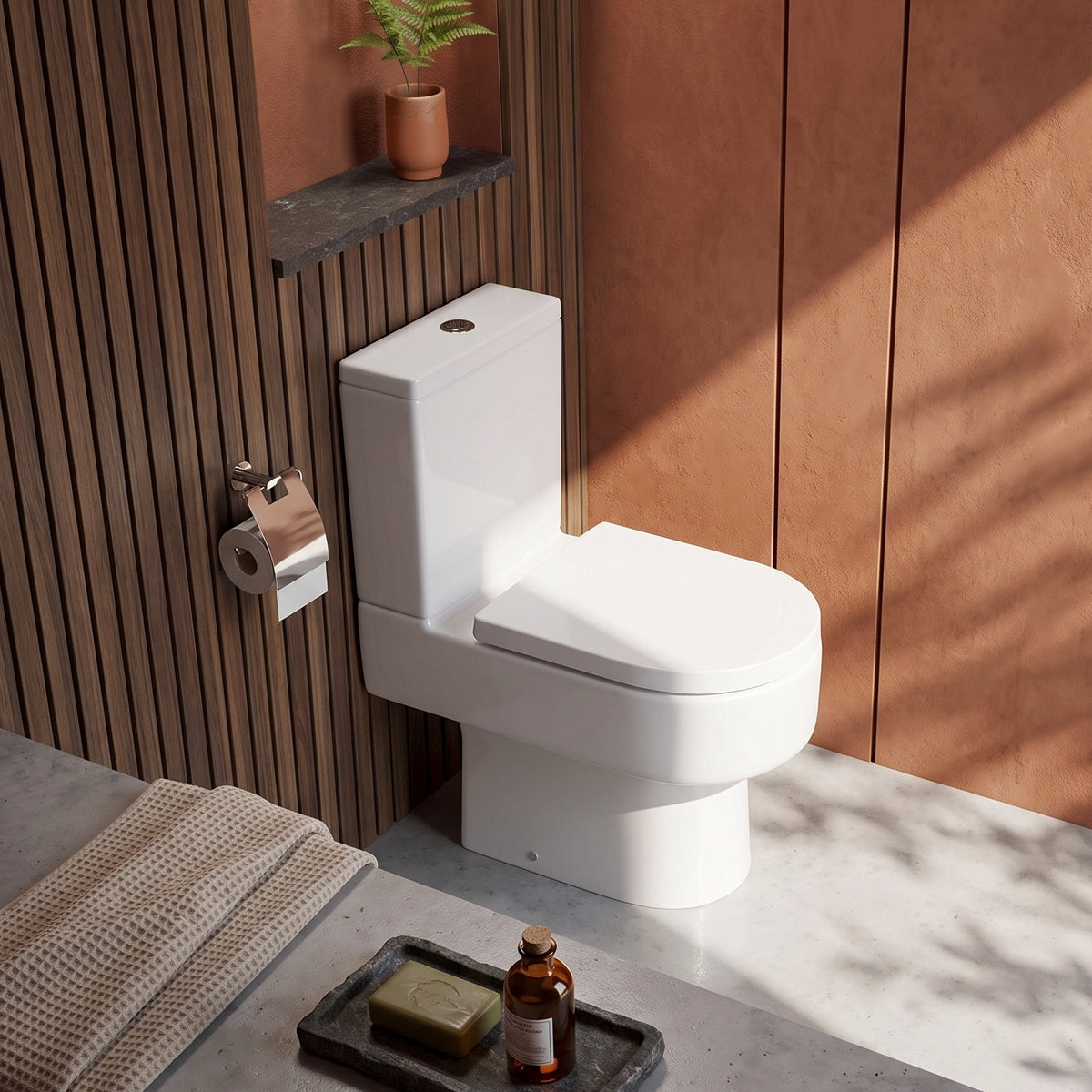 Fairford Claro Close Coupled Toilet