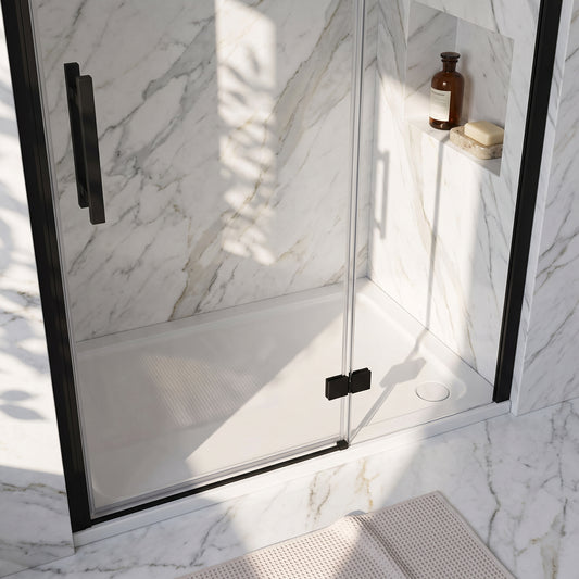 Fairford 1000 X 800mm Rectangular Shower Tray, Corner Waste