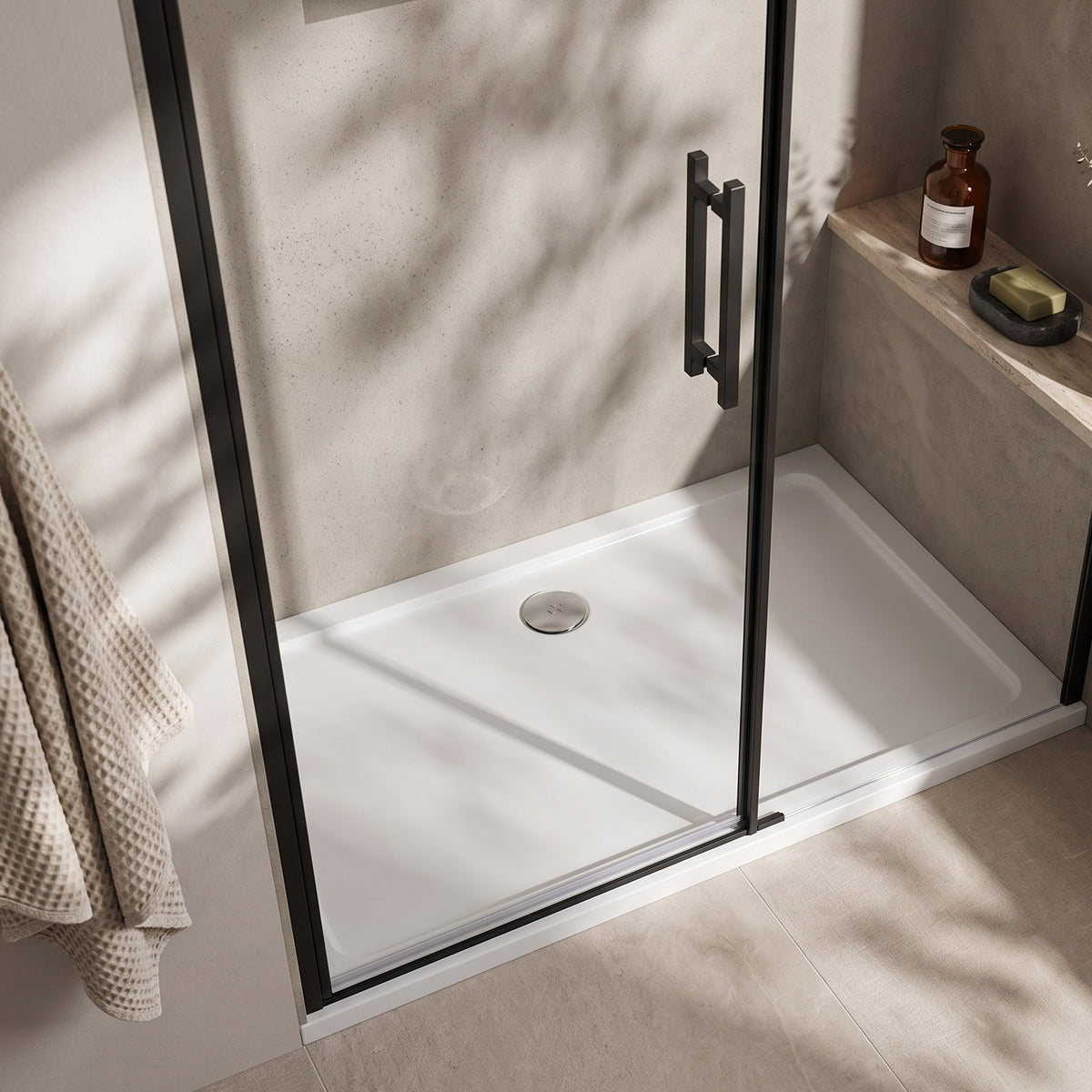 Fairford 1100 X 700mm Rectangular Shower Tray