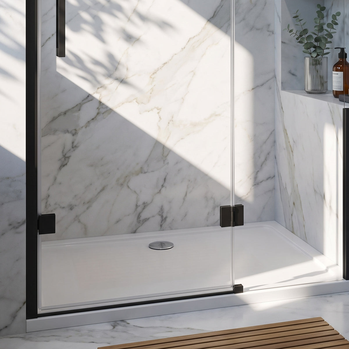Fairford 1100 X 800mm Rectangular Shower Tray