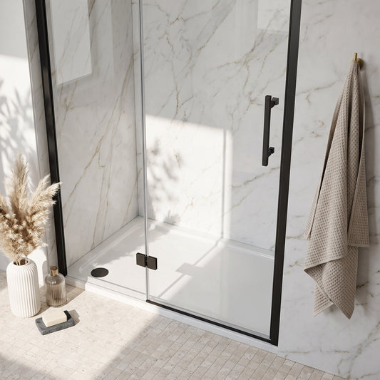 Fairford 1200 X 760mm Rectangular Shower Tray, Corner Waste