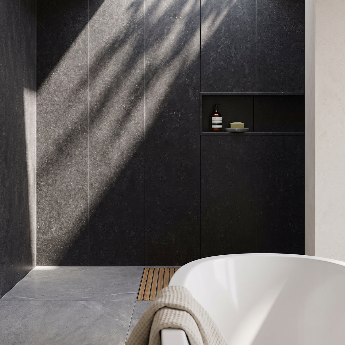 Hydraset Black Mineral Setlock 2400x1200mm