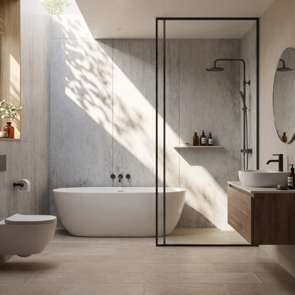Hydraset Arctic Stone 1200 x 2400 Setlock Wall Panel