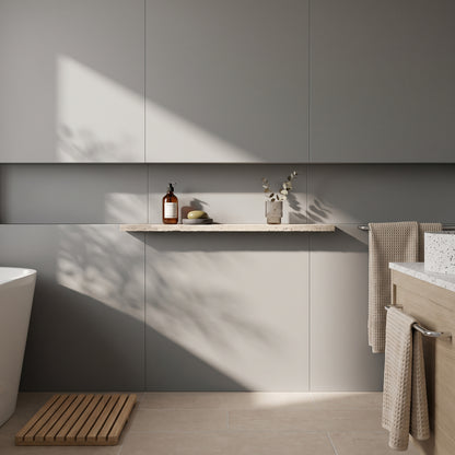 Hydraset Dust Grey Matt 1200 x 2400 Square Edge Wall Panel