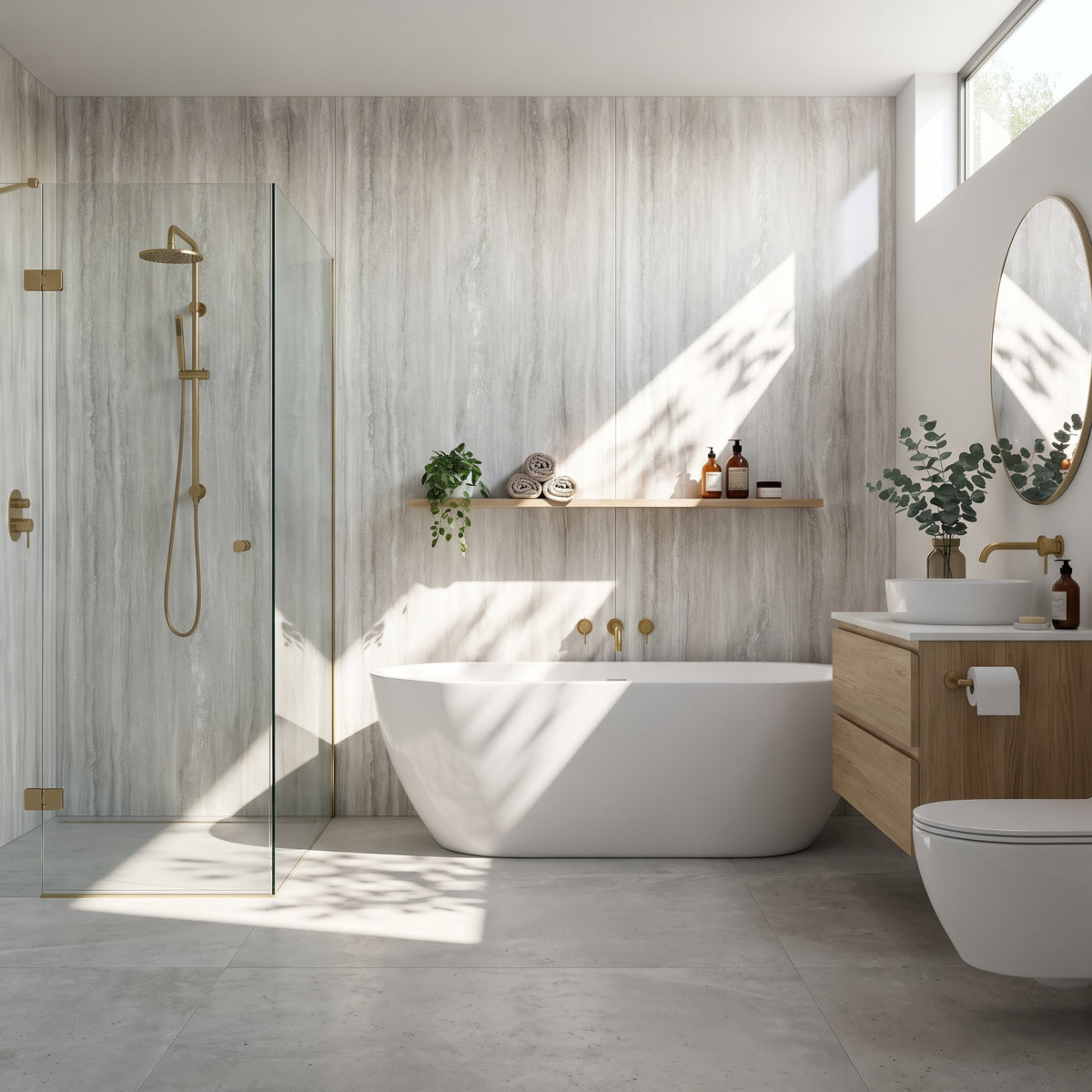 Hydraset Jupiter Silver Textured 1200 x 2400 Setlock Wall Panel
