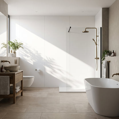 Hydraset Pure White Matt Square Edge 2400x1200mm