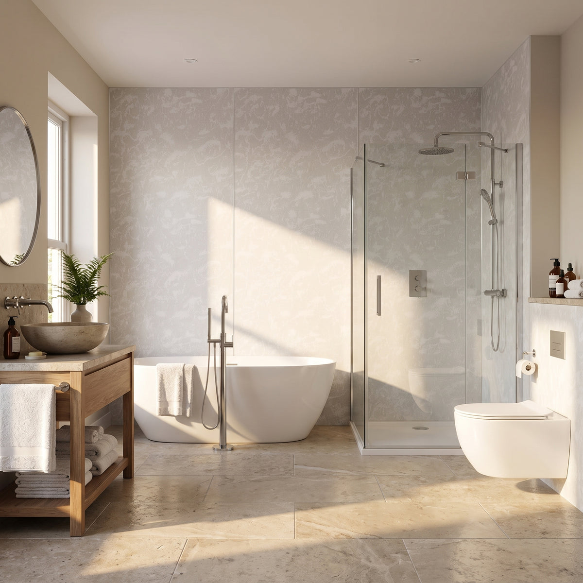 Hydraset White Frost Setlock 2400 x 1200