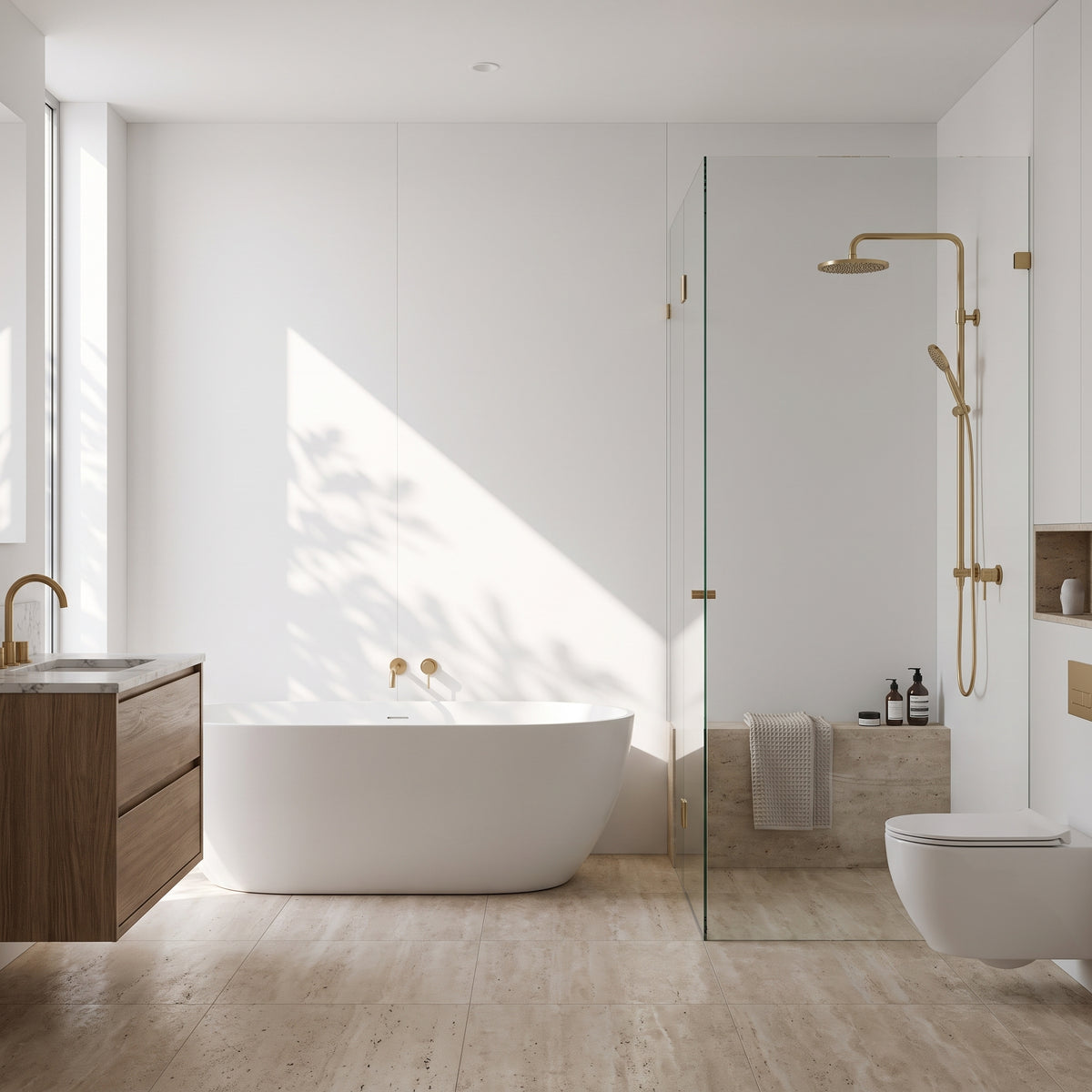 Hydraset White Matt 1200 x 2400 Setlock Wall Panel
