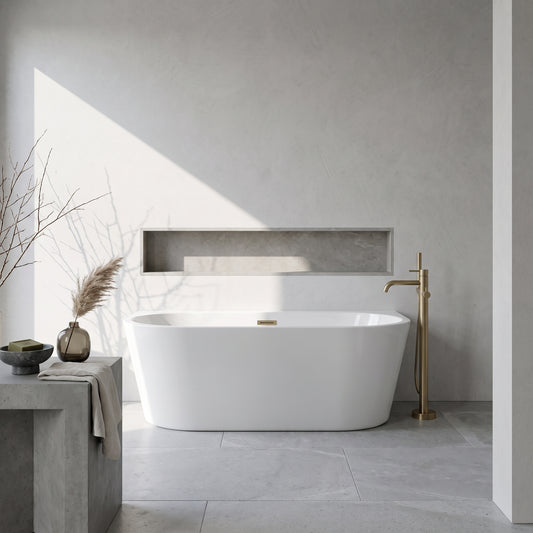 Fairford Brescia 1700 x 800 x 575mm Freestanding Bath