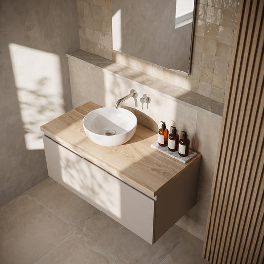 Fairford Bleached Oak Co-ordinating Worktop 800 x 390 x 18mm