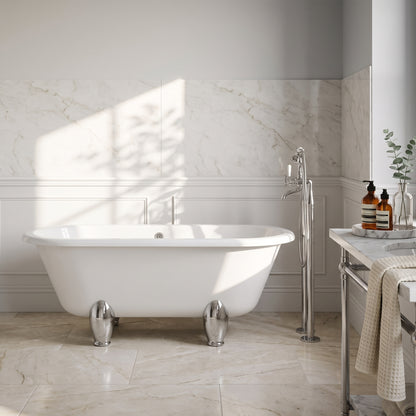 Fairford Bolsover 1700mm Freestanding Baths - Various Feet Options-Deacon Feet