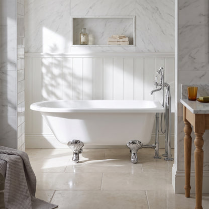 Fairford Middleham 1500mm Freestanding Baths - Various Feet Options-Corbel Feet