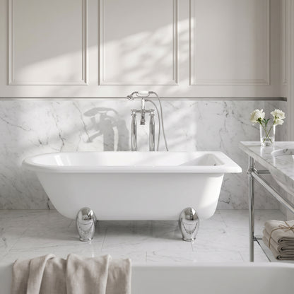 Fairford Middleham 1700mm Freestanding Bath with Deacon Feet