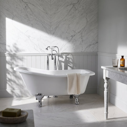 Fairford Portchester 1500mm Freestanding Baths - Various Feet Options-Corbel Feet