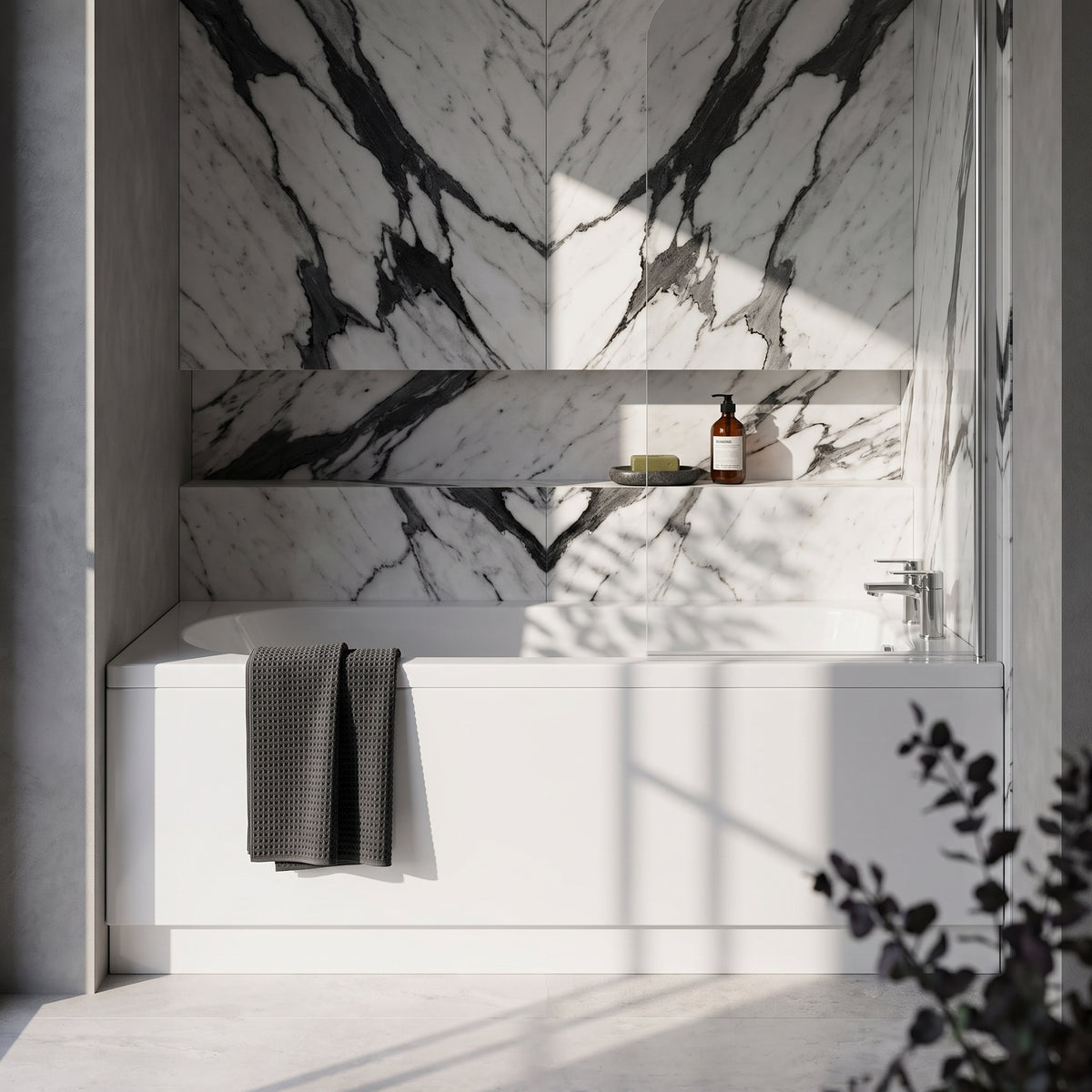 Fairford Novus Pro Reinforced 1800 x 800mm Single Ended Straight Bath
