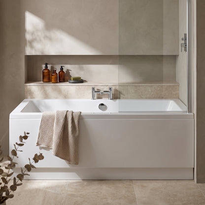 Fairford Onero Pro Reinforced 1700 x 750mm Double Ended Straight Bath