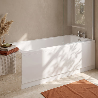 Fairford Una 1700 x 750mm Thin Edged Single Ended Bath